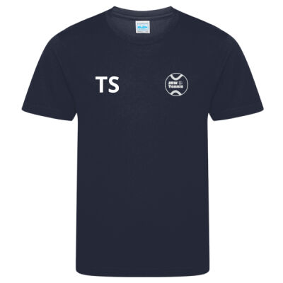 Embroidered Juniors Wicking T shirt Thumbnail