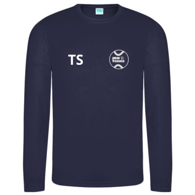 Embroidered Long Sleeve Wicking T  Thumbnail