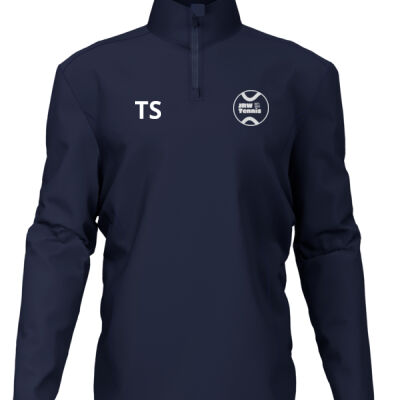 Embroidered Juniors 1/4 Zip Performance Top Thumbnail